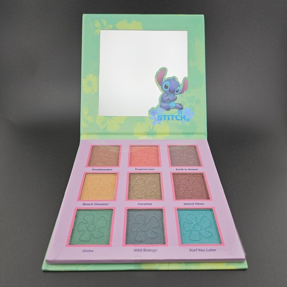 Disney Stitch Eyeshadow Palette 9 Colors Taste Beauty Makeup NEW - Picture 4 of 8